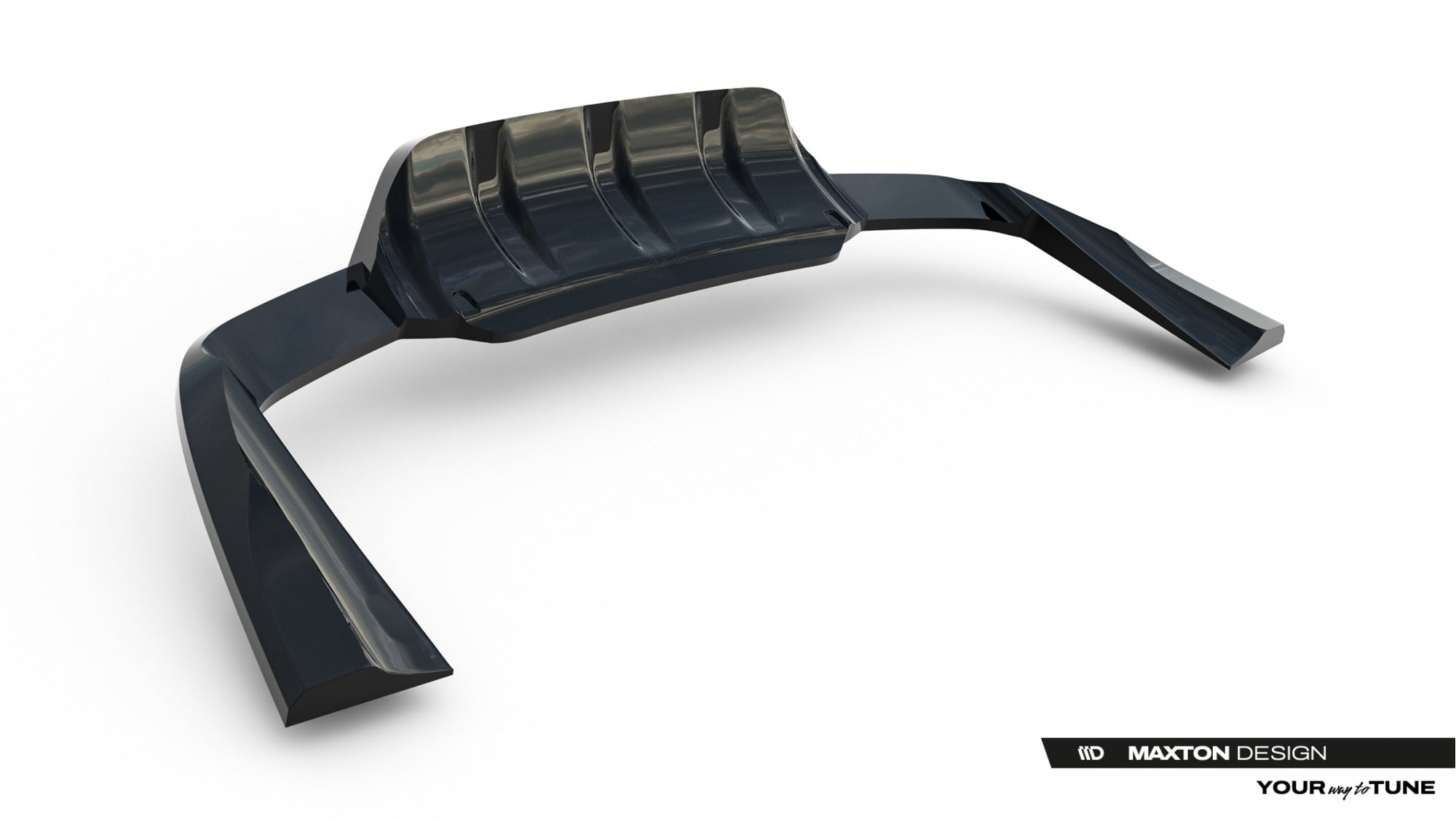 Maxton Design Splitter trasero (With Vertical Bars) para Land Rover Range Rover Sport Mk2 Facelift - imagen 6