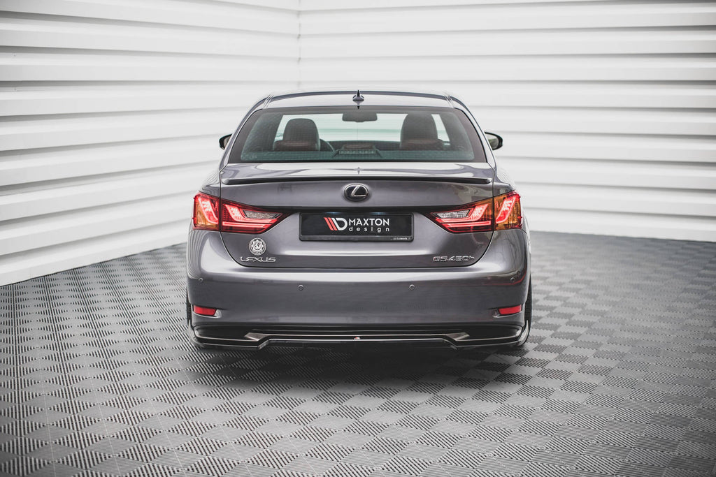 Maxton Design Splitter trasero (With Vertical Bars) para Lexus GS F Sport Hybrid Mk4 (L10) - imagen 2