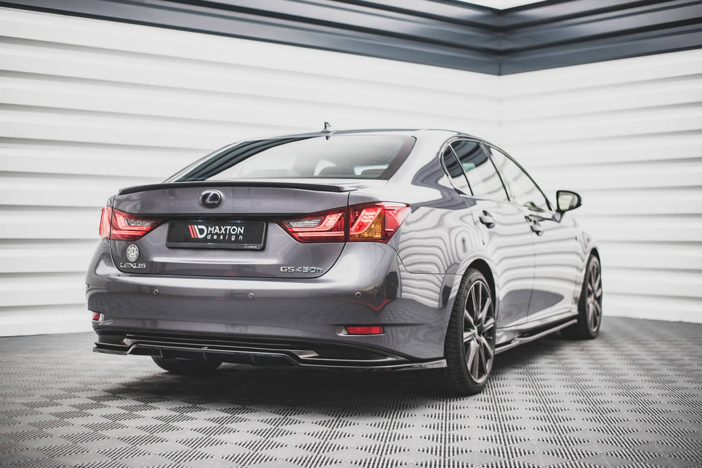 Maxton Design Splitter trasero (With Vertical Bars) para Lexus GS F Sport Hybrid Mk4 (L10) - imagen 1