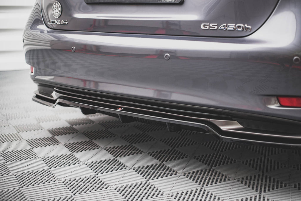 Maxton Design Splitter trasero (With Vertical Bars) para Lexus GS F Sport Hybrid Mk4 (L10) - imagen 3