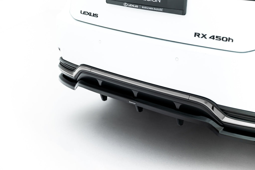 Maxton Design Splitter trasero (With Vertical Bars) para Lexus RX F-Sport Mk4 Facelift - imagen 4