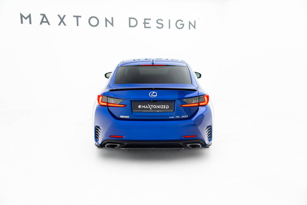 Maxton Design Splitter trasero (With Vertical Bars) para Lexus Rc Mk1 - imagen 2