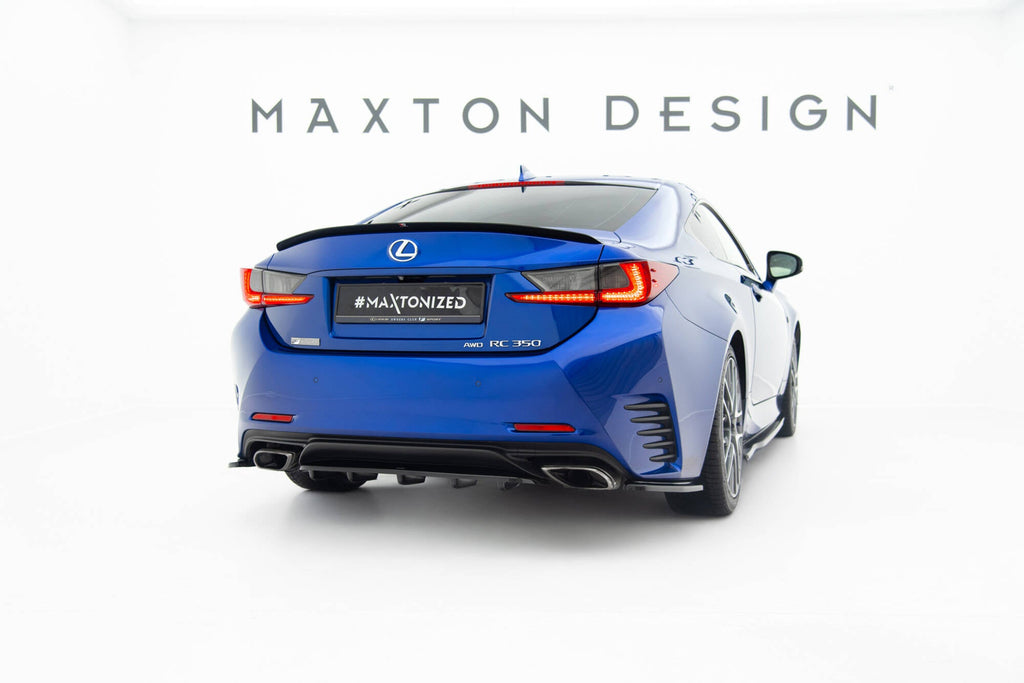 Maxton Design Splitter trasero (With Vertical Bars) para Lexus Rc Mk1 - imagen 3