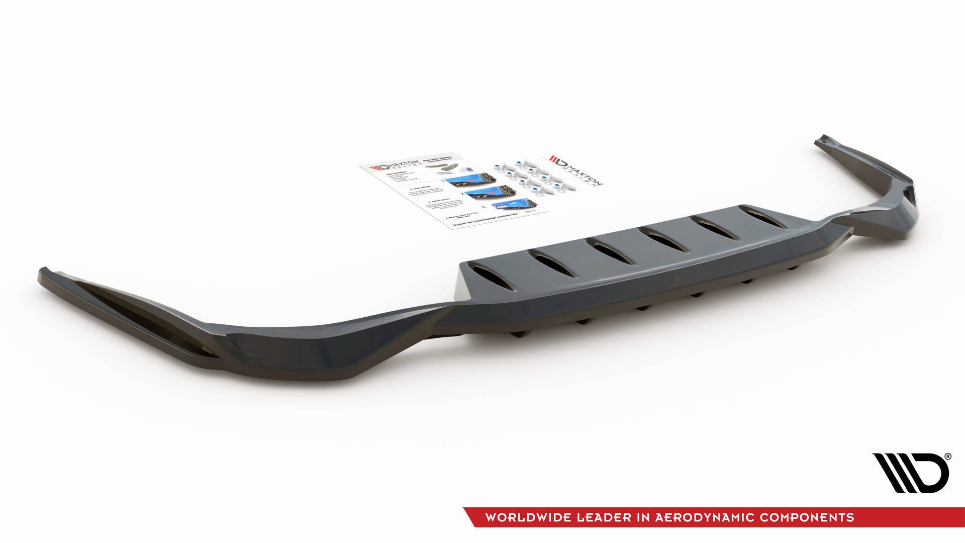 Maxton Design Splitter trasero (With Vertical Bars) para Lexus UX Mk1 - imagen 4