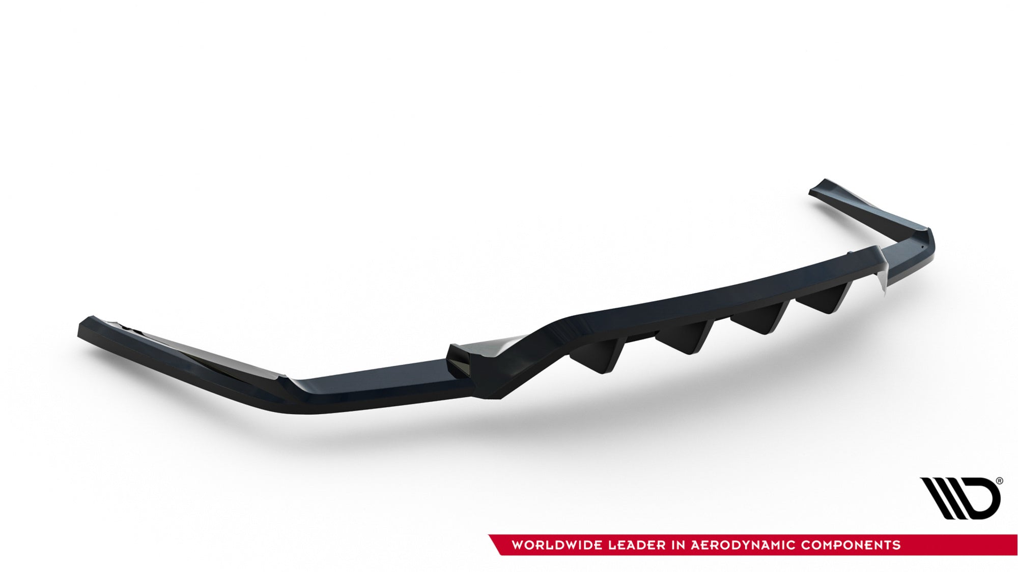 Maxton Design Splitter trasero (With Vertical Bars) para Maserati Ghibli Modena Mk3 Facelift - imagen 6
