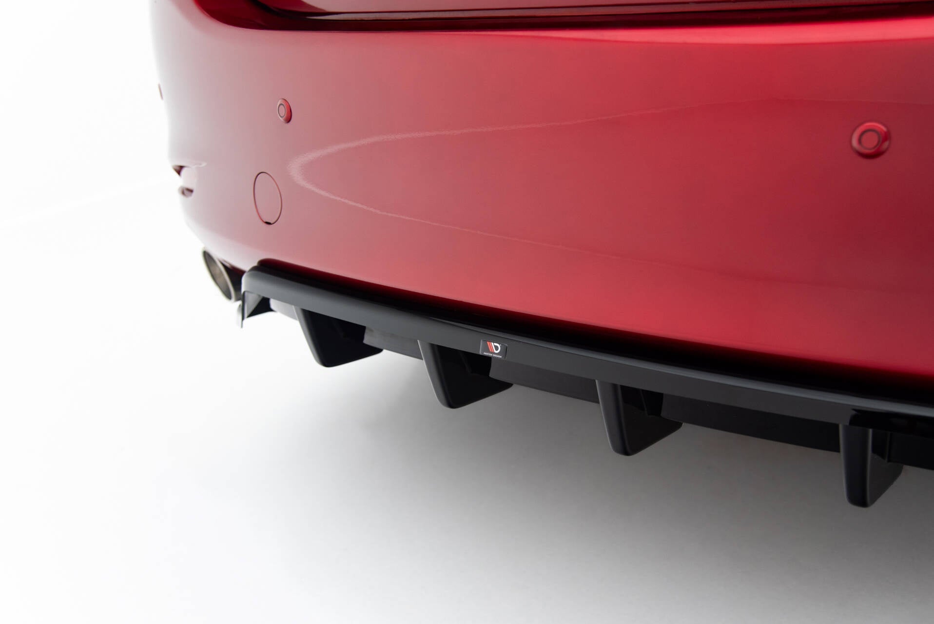 Maxton Design Splitter trasero (With Vertical Bars) para Mazda 6 Sedan Mk3 Facelift - imagen 3