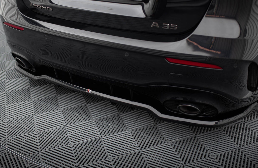 Maxton Design Splitter trasero (With Vertical Bars) para Mercedes-AMG A35 Hatchback W177 - imagen 3