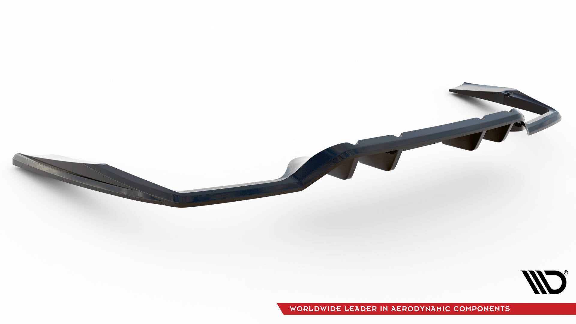 Maxton Design Splitter trasero (With Vertical Bars) para Mercedes-AMG C43 Coupe / Cabrio C205 Facelift / A205 Facelift - imagen 5