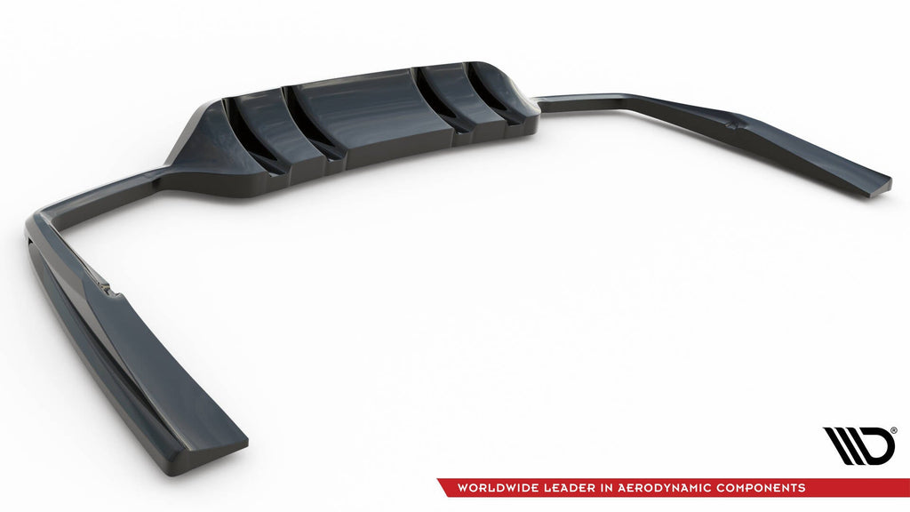 Maxton Design Splitter trasero (With Vertical Bars) para Mercedes-AMG C43 Coupe / Cabrio C205 Facelift / A205 Facelift - imagen 6