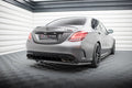 Maxton Design Splitter trasero (With Vertical Bars) para Mercedes-AMG C63 Sedan / Estate W205 Facelift - imagen 1