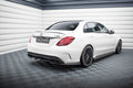 Maxton Design Splitter trasero (With Vertical Bars) para Mercedes-AMG C63 Sedan / Estate W205 / S205 - imagen 1
