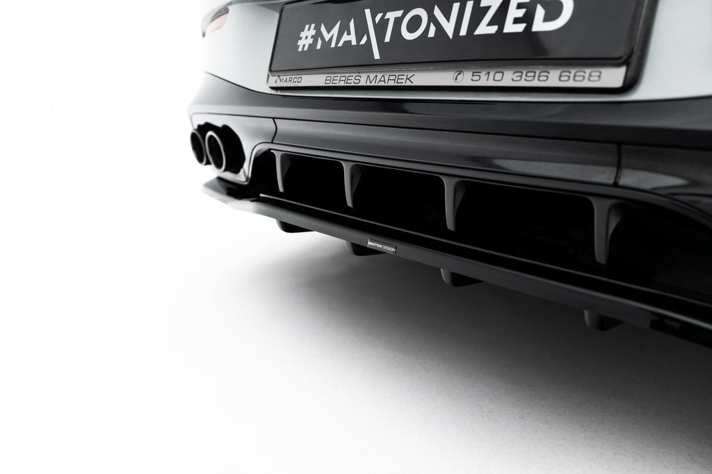 Maxton Design Splitter trasero (With Vertical Bars) para Mercedes-AMG CLE 53 Aero C236 - imagen 4