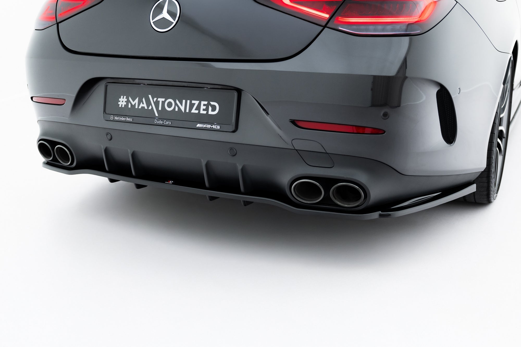 Maxton Design Splitter trasero (With Vertical Bars) para Mercedes-AMG CLS 53 C257 - imagen 1