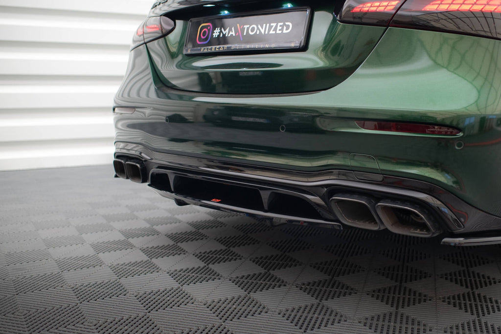 Maxton Design Splitter trasero (With Vertical Bars) para Mercedes-AMG E63 W213 Facelift - imagen 2