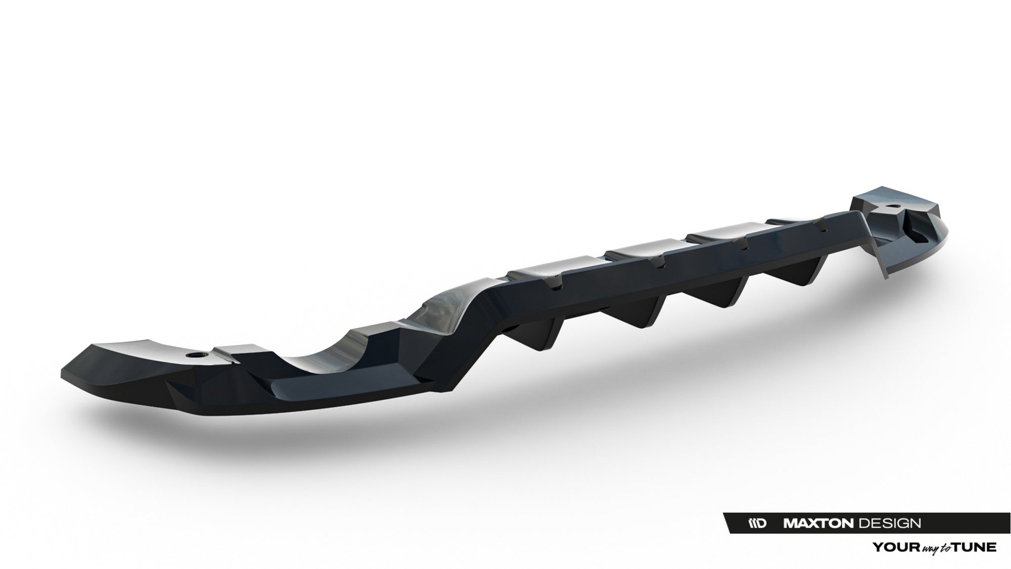 Maxton Design Splitter trasero (With Vertical Bars) para Mercedes-AMG GLA 35 H247 Facelift - imagen 8