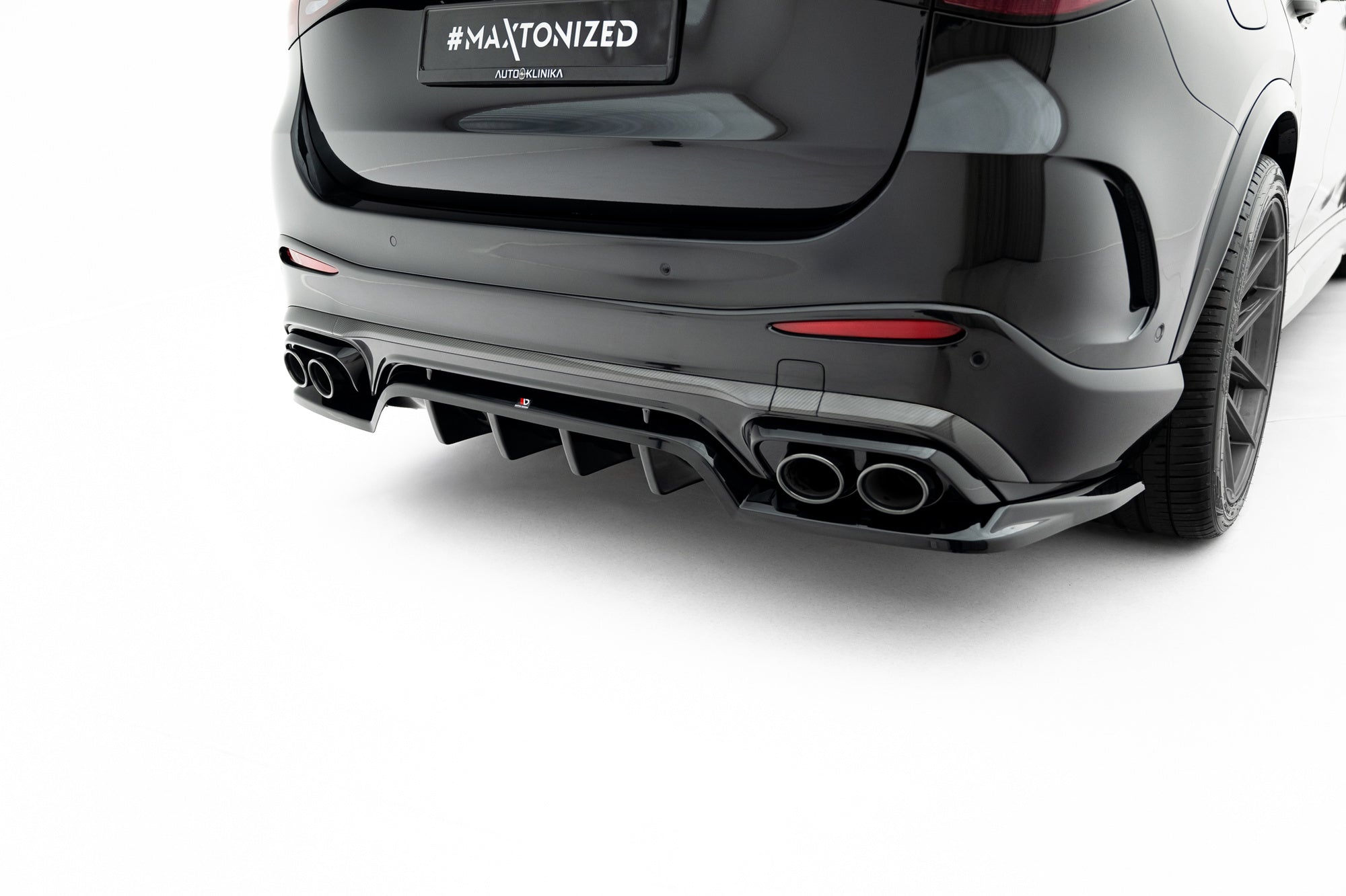 Maxton Design Splitter trasero (With Vertical Bars) para Mercedes-AMG GLC 43 X254 - imagen 2