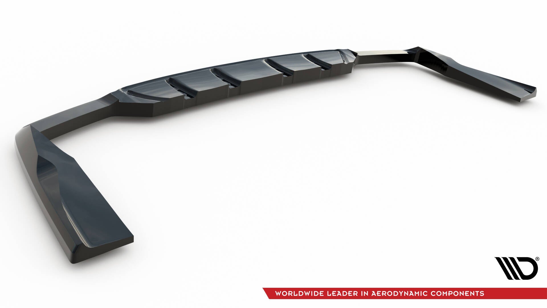 Maxton Design Splitter trasero (With Vertical Bars) para Mercedes-AMG GLC 63 Coupe C253 Facelift - imagen 5