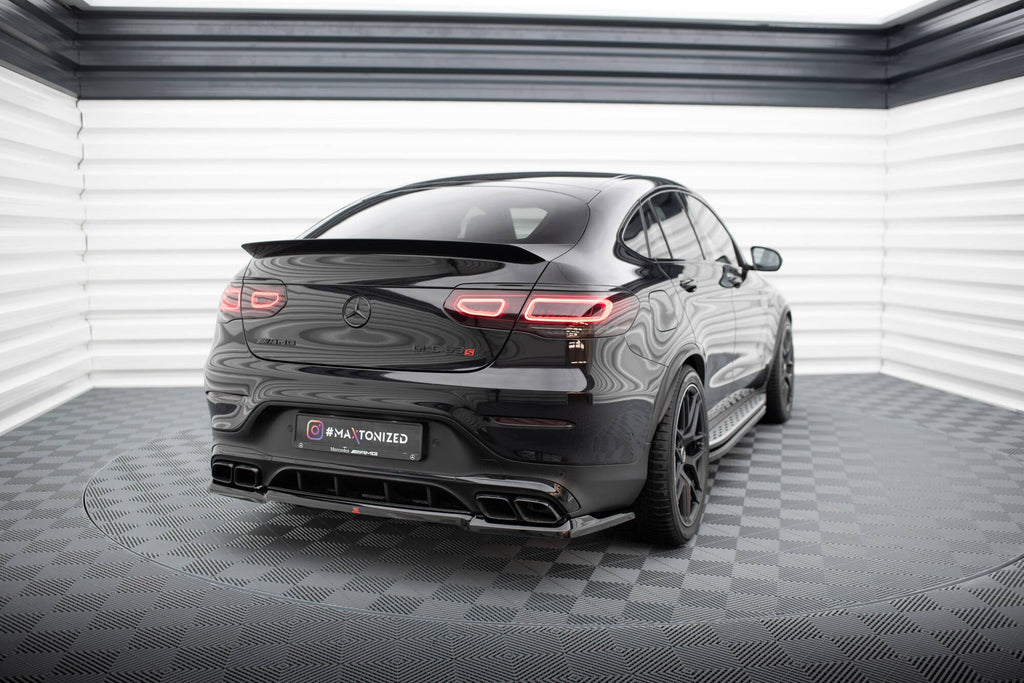 Maxton Design Splitter trasero (With Vertical Bars) para Mercedes-AMG GLC 63 Coupe C253 Facelift - imagen 2