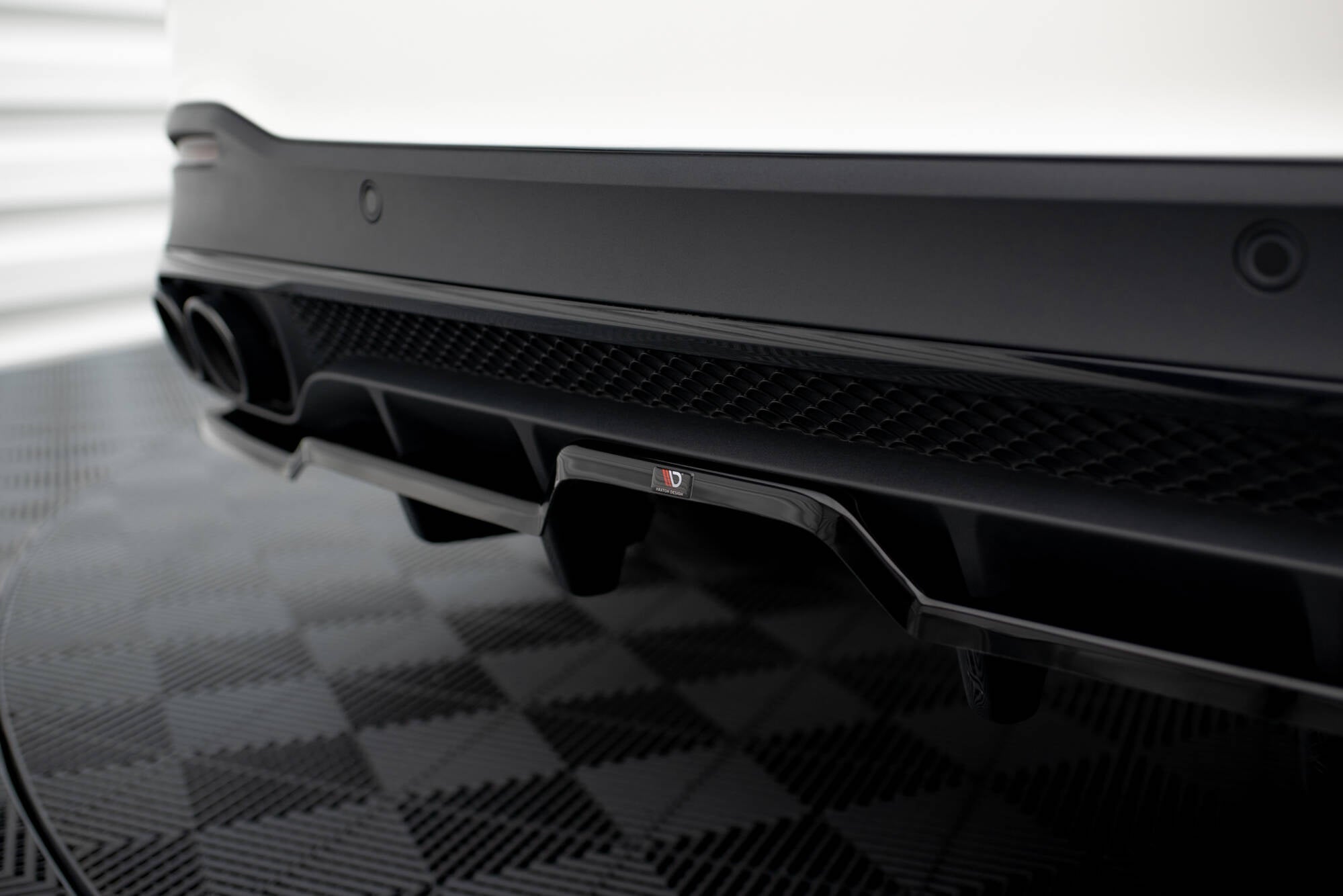 Maxton Design Splitter trasero (With Vertical Bars) para Mercedes-AMG GLE 53 / 63 W167 / W167 Facelift - imagen 5