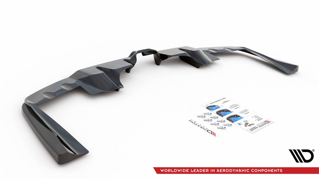 Maxton Design Splitter trasero (With Vertical Bars) para Mercedes-AMG GLE 53 Coupe C167 / C167 Facelift - imagen 4