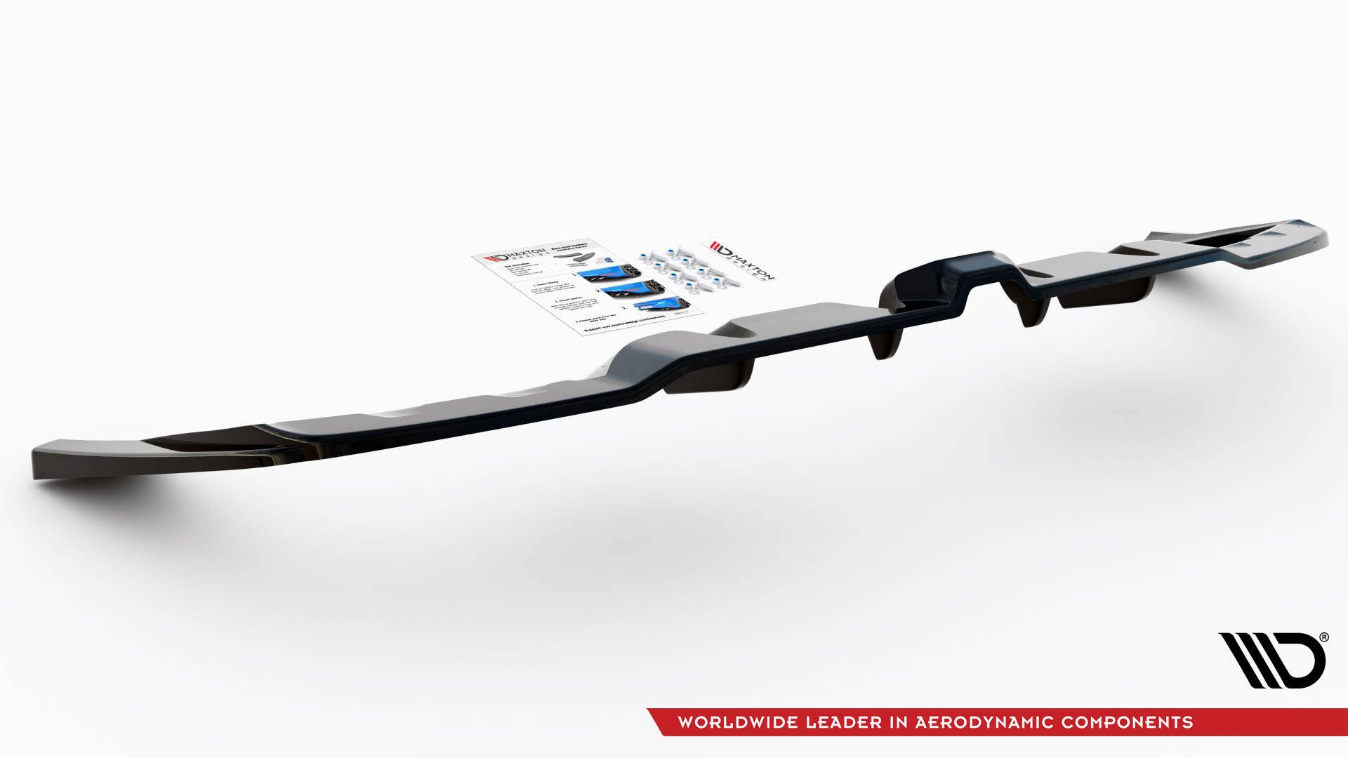 Maxton Design Splitter trasero (With Vertical Bars) para Mercedes-AMG GLE 53 Coupe C167 / C167 Facelift - imagen 3