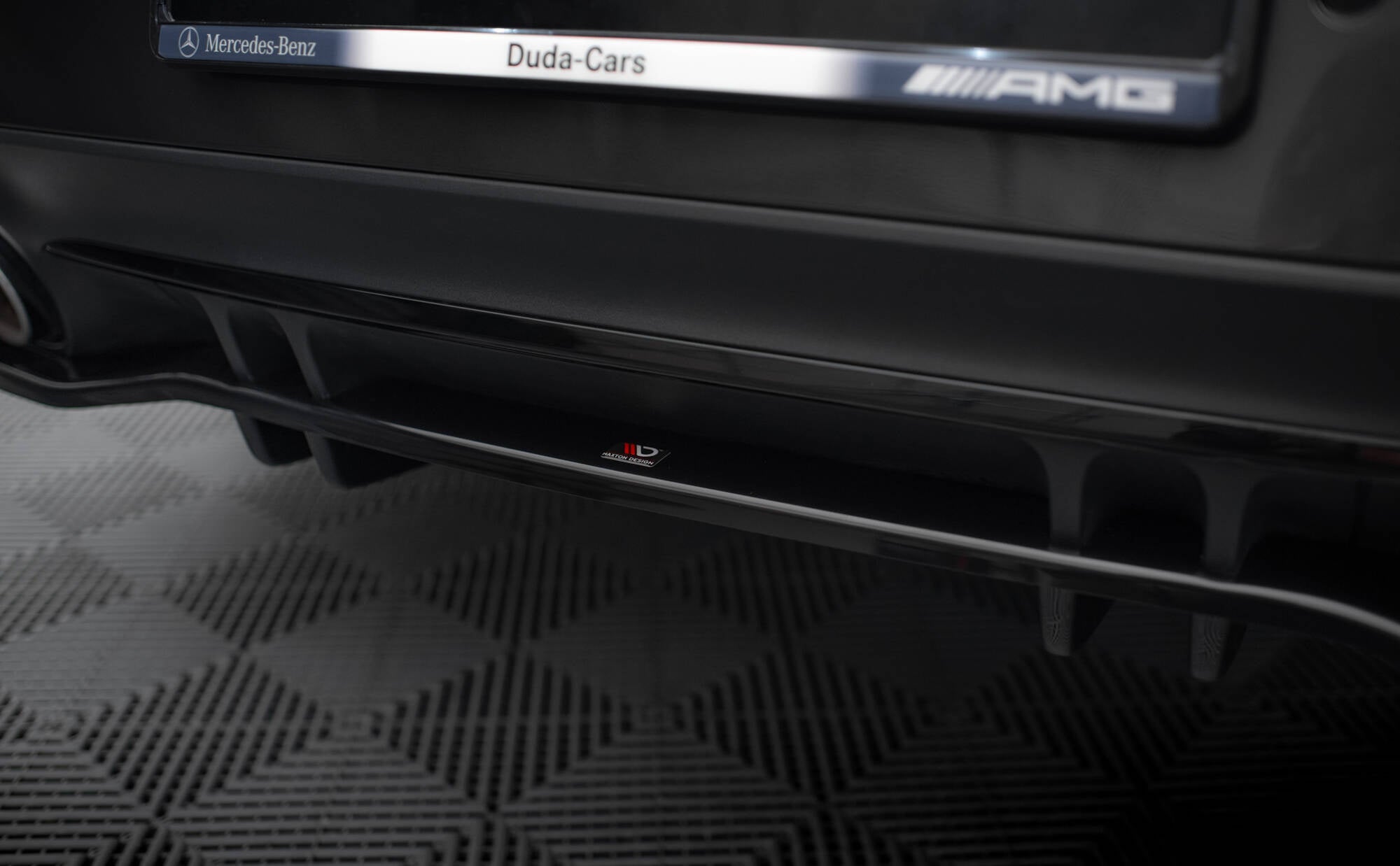 Maxton Design Splitter trasero (With Vertical Bars) para Mercedes-AMG GT 53 4-Door Coupe X290 - imagen 2