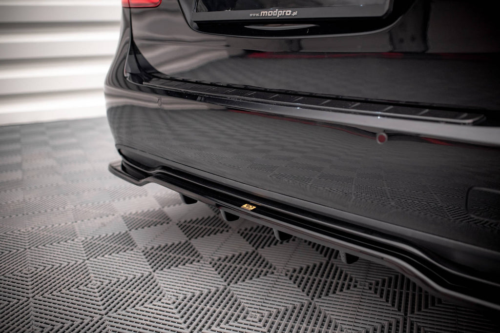 Maxton Design Splitter trasero (With Vertical Bars) para Mercedes-Benz B W246 Facelift - imagen 2