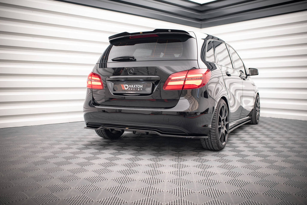 Maxton Design Splitter trasero (With Vertical Bars) para Mercedes-Benz B W246 Facelift - imagen 3