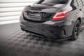 Maxton Design Splitter trasero (With Vertical Bars) para Mercedes-Benz C AMG-Line W205 Facelift - imagen 1
