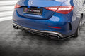Maxton Design Splitter trasero (With Vertical Bars) para Mercedes-Benz C AMG-Line W206 - imagen 1