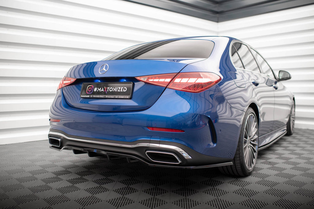 Maxton Design Splitter trasero (With Vertical Bars) para Mercedes-Benz C AMG-Line W206 - imagen 4