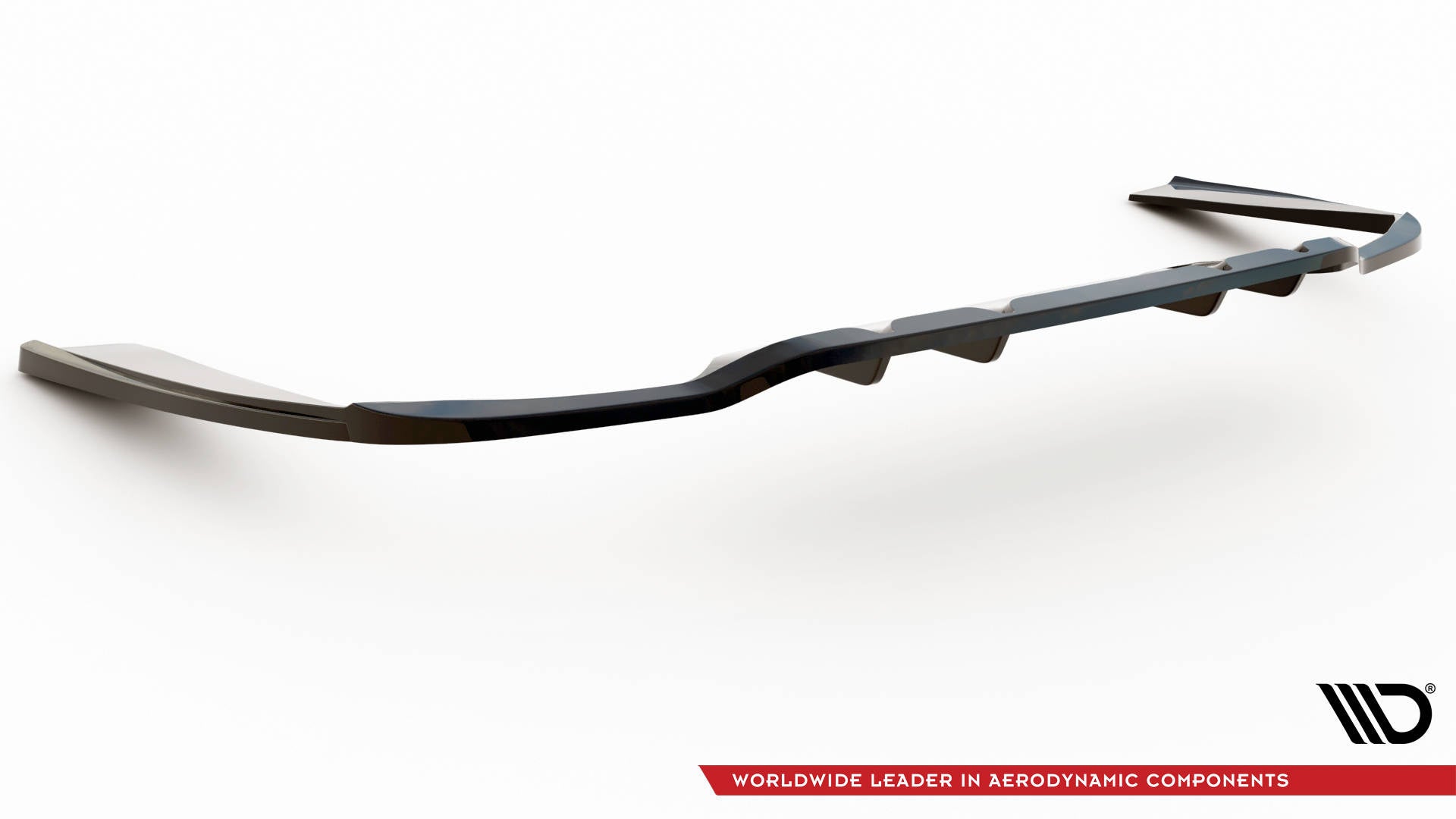 Maxton Design Splitter trasero (With Vertical Bars) para Mercedes-Benz C Coupe AMG-Line C205 Facelift - imagen 5