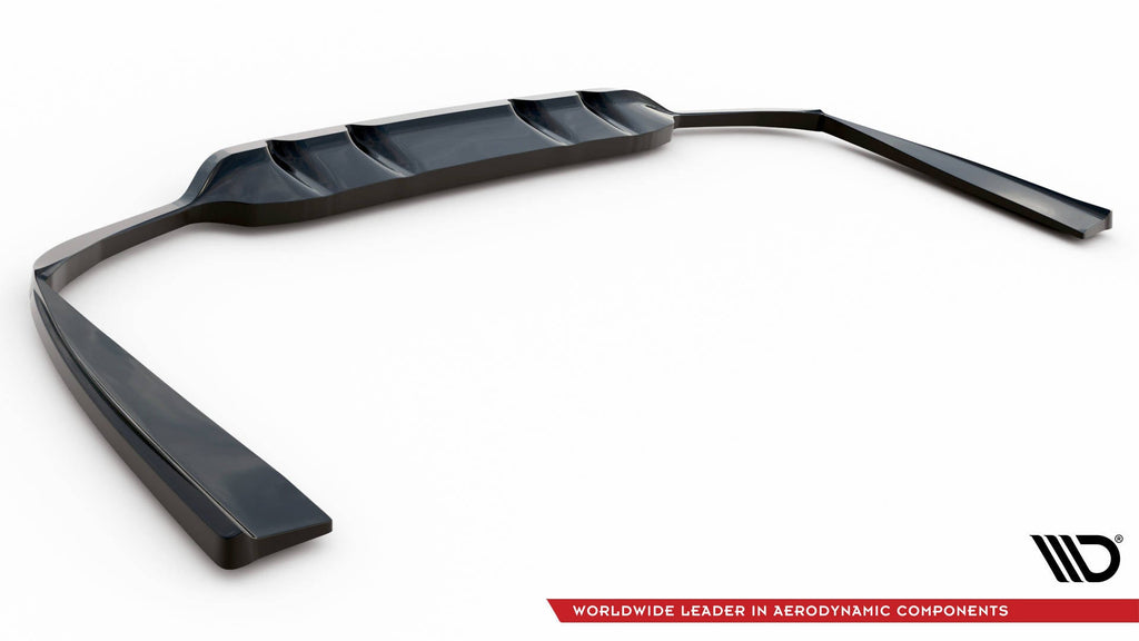 Maxton Design Splitter trasero (With Vertical Bars) para Mercedes-Benz C Coupe AMG-Line C205 Facelift - imagen 6