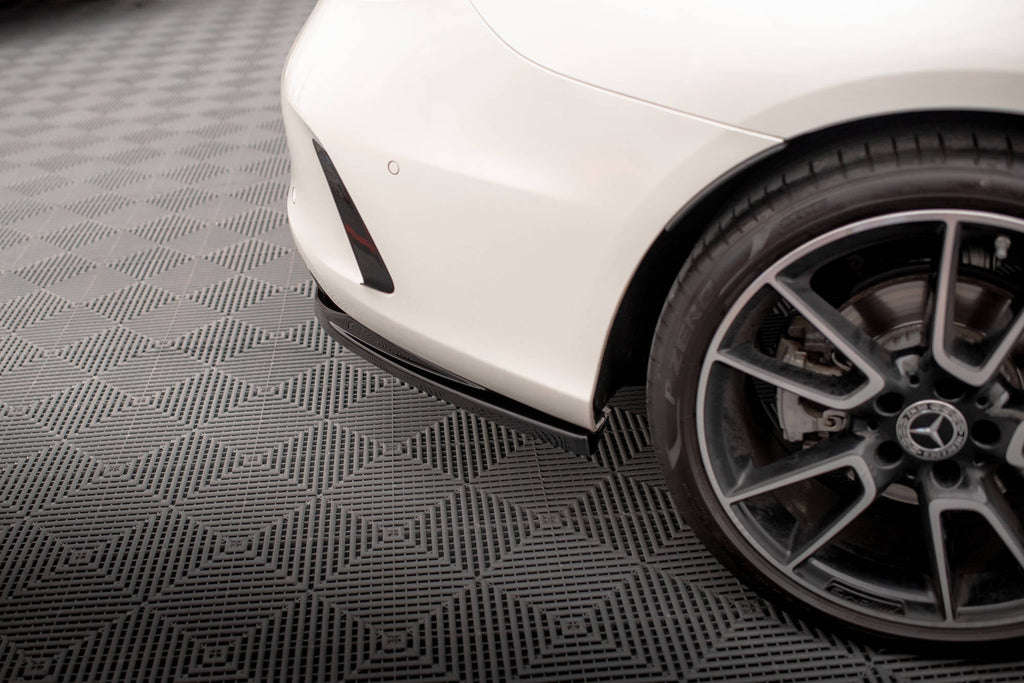 Maxton Design Splitter trasero (With Vertical Bars) para Mercedes-Benz C Coupe AMG-Line C205 Facelift - imagen 4