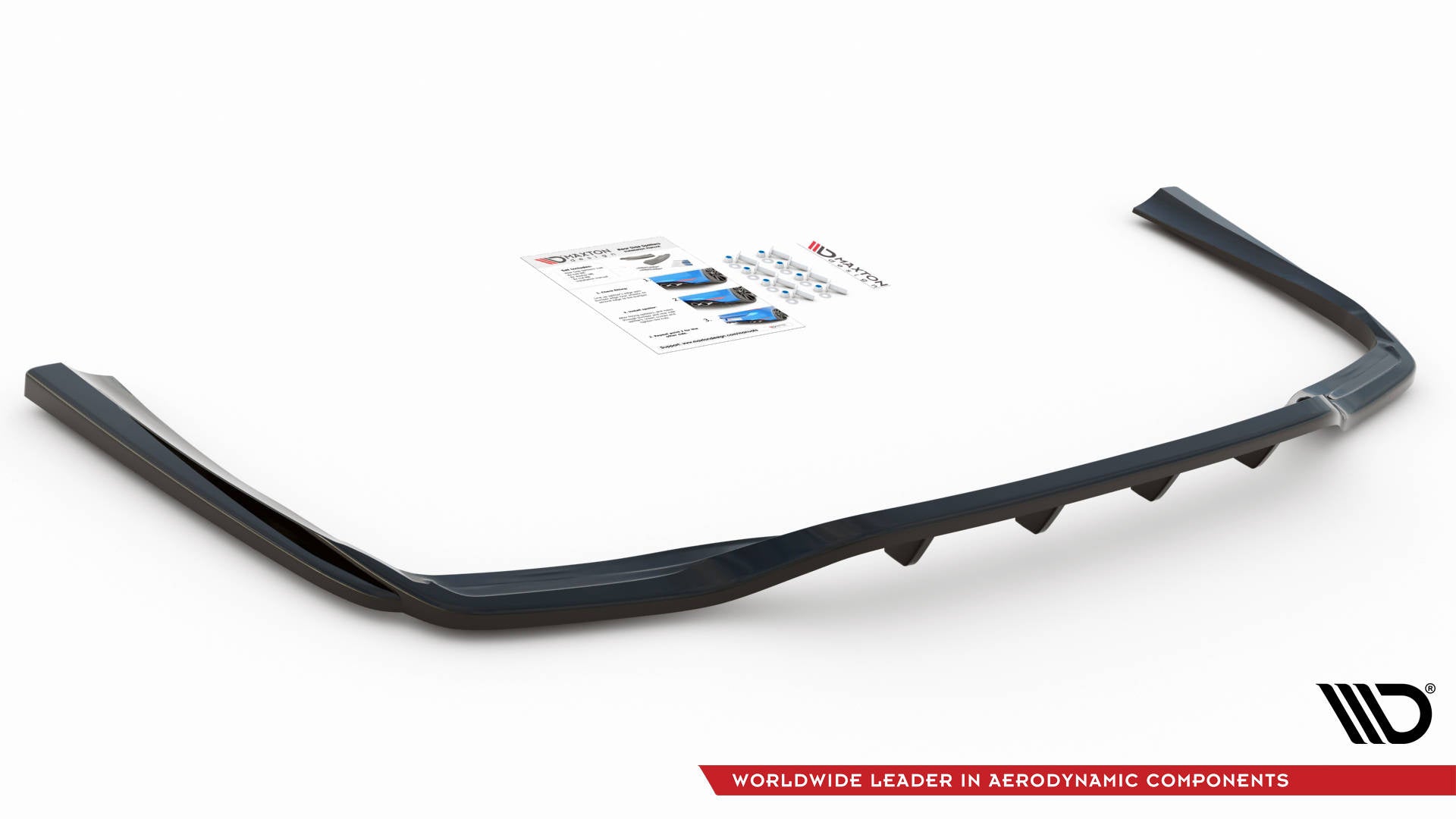 Maxton Design Splitter trasero (With Vertical Bars) para Mercedes-Benz C W205 - imagen 3