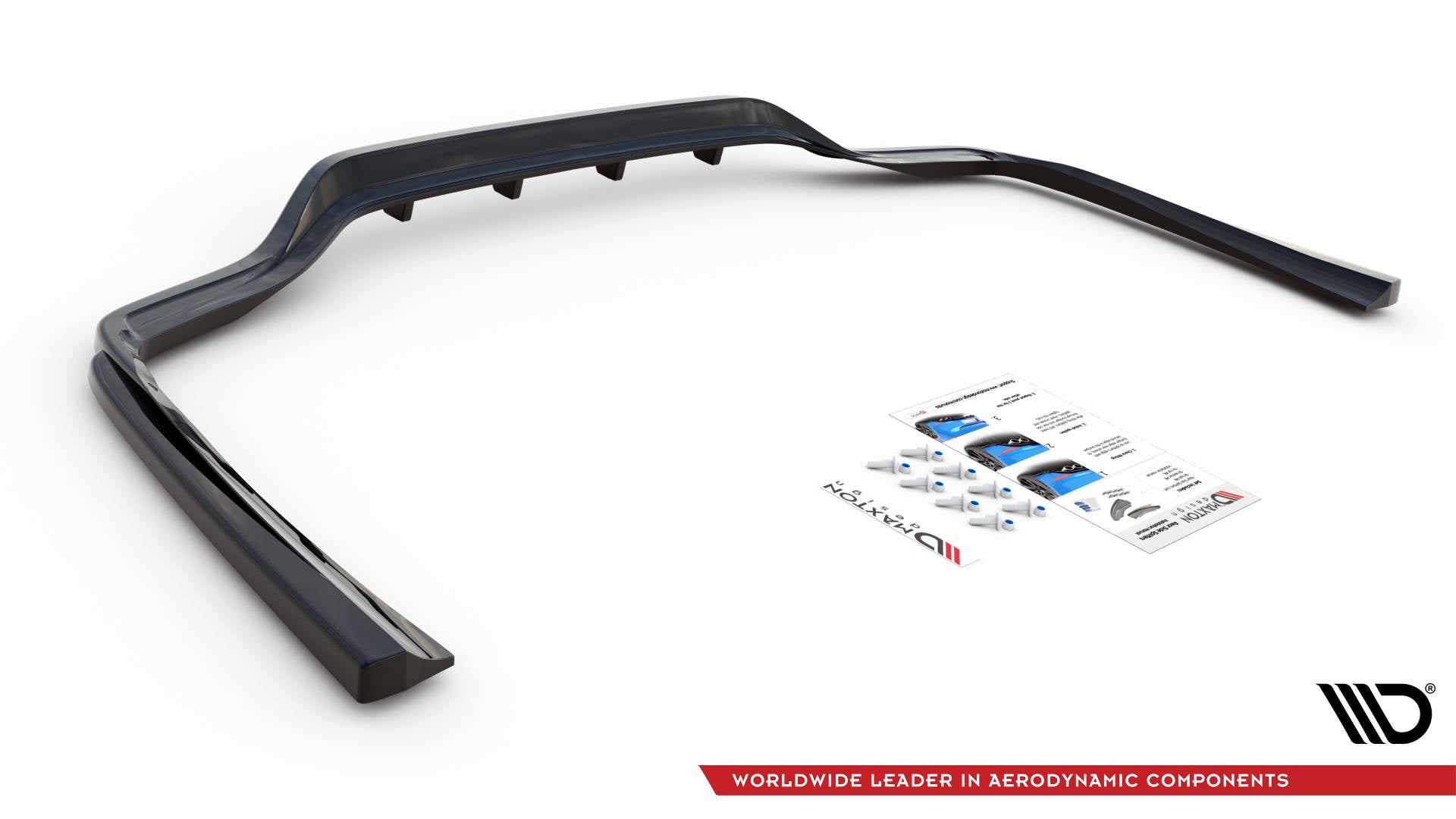 Maxton Design Splitter trasero (With Vertical Bars) para Mercedes-Benz C W205 - imagen 4