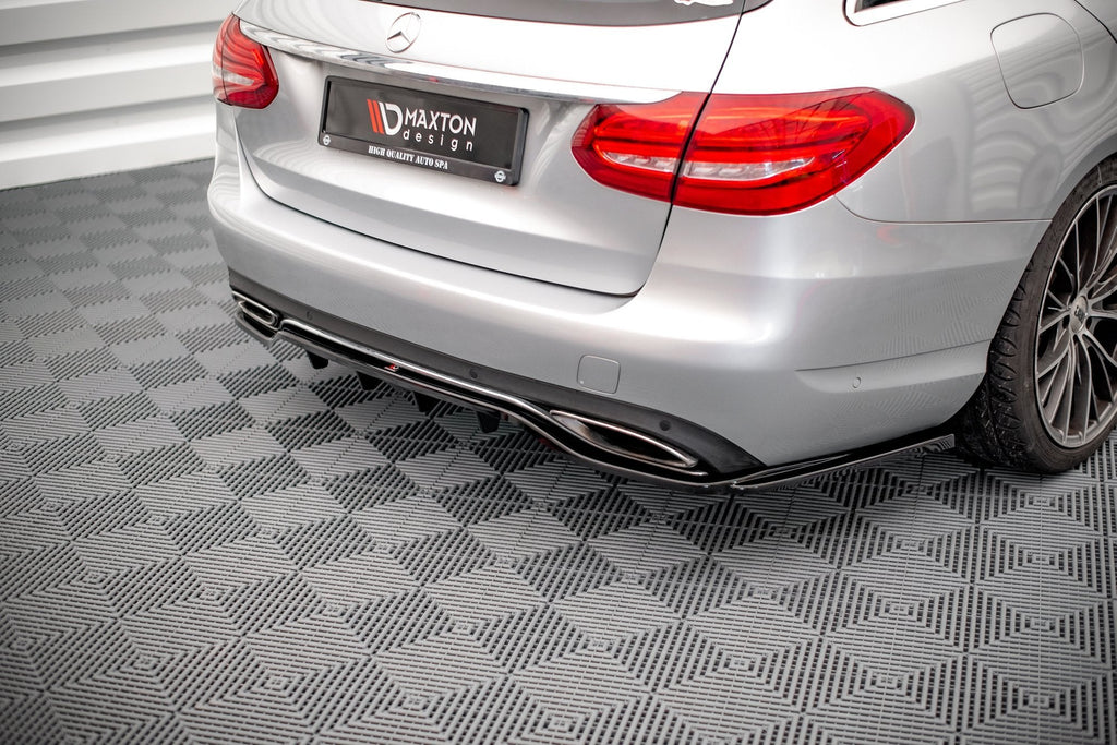 Maxton Design Splitter trasero (With Vertical Bars) para Mercedes-Benz C W205 - imagen 1