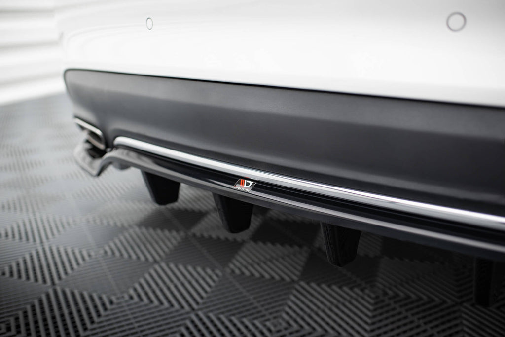 Maxton Design Splitter trasero (With Vertical Bars) para Mercedes-Benz CLA C117 Facelift - imagen 4