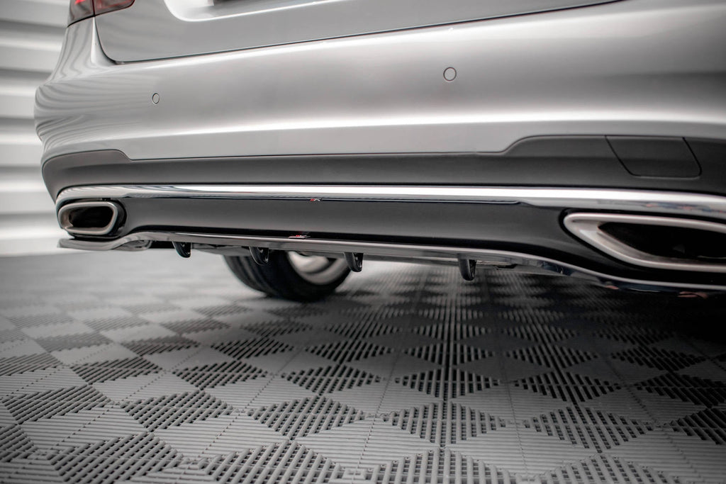 Maxton Design Splitter trasero (With Vertical Bars) para Mercedes-Benz E AMG-Line Sedan W212 Facelift - imagen 2