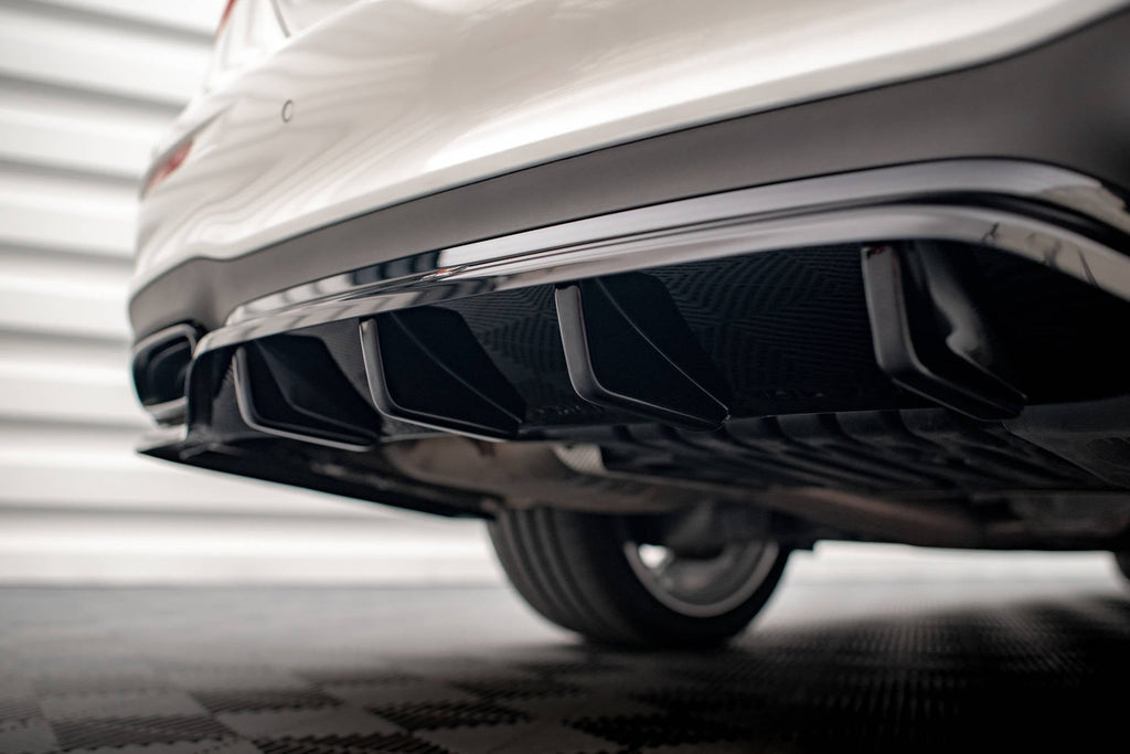 Maxton Design Splitter trasero (With Vertical Bars) para Mercedes-Benz E AMG-Line Sedan W213 Facelift - imagen 4