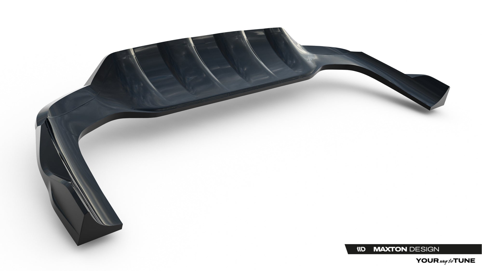 Maxton Design Splitter trasero (With Vertical Bars) para Mercedes-Benz GLC Coupe C254 - imagen 7