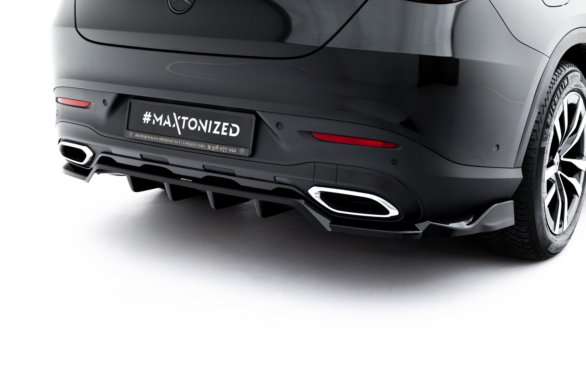 Maxton Design Splitter trasero (With Vertical Bars) para Mercedes-Benz GLC Coupe C254 - imagen 3