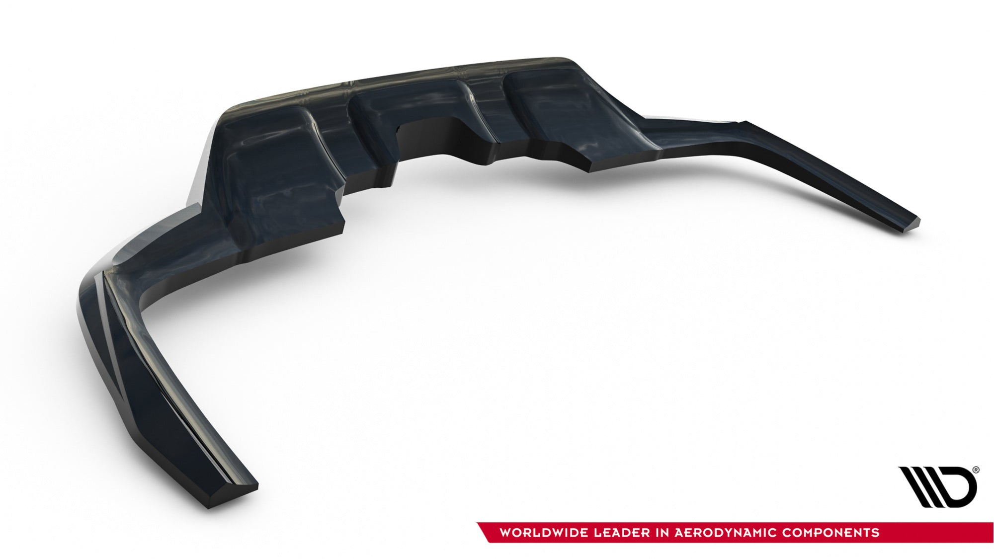Maxton Design Arriere Splitter (Avec Une Barre Verticale) para Mercedes-Benz GLS AMG-Line X167 Facelift - imagen 9