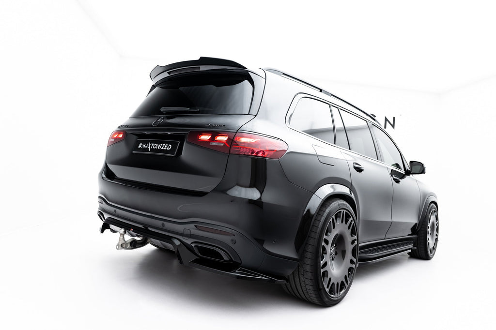 Maxton Design Arriere Splitter (Avec Une Barre Verticale) para Mercedes-Benz GLS AMG-Line X167 Facelift - imagen 6