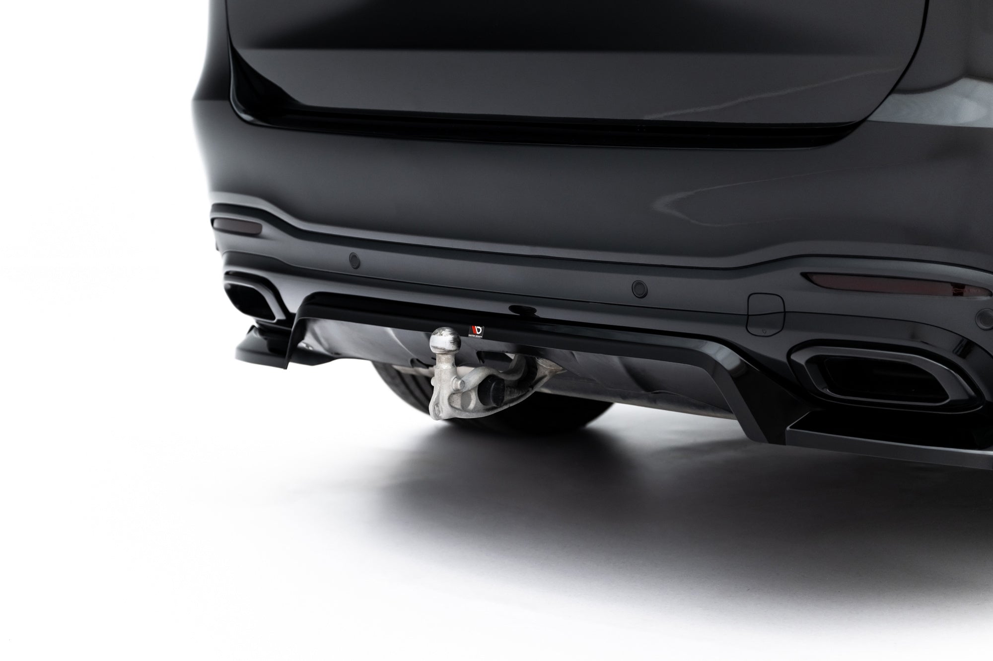 Maxton Design Arriere Splitter (Avec Une Barre Verticale) para Mercedes-Benz GLS AMG-Line X167 Facelift - imagen 7
