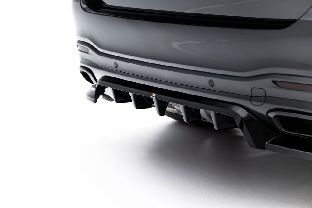 Maxton Design Arriere Splitter (Avec Une Barre Verticale) para Mercedes-Benz GLS AMG-Line X167 Facelift - imagen 4