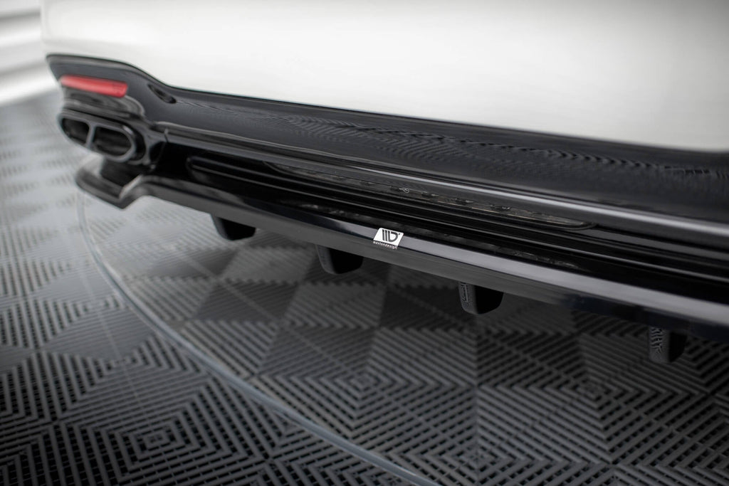 Maxton Design Splitter trasero (With Vertical Bars) para Mercedes-Benz S AMG-Line W222 Facelift - imagen 2