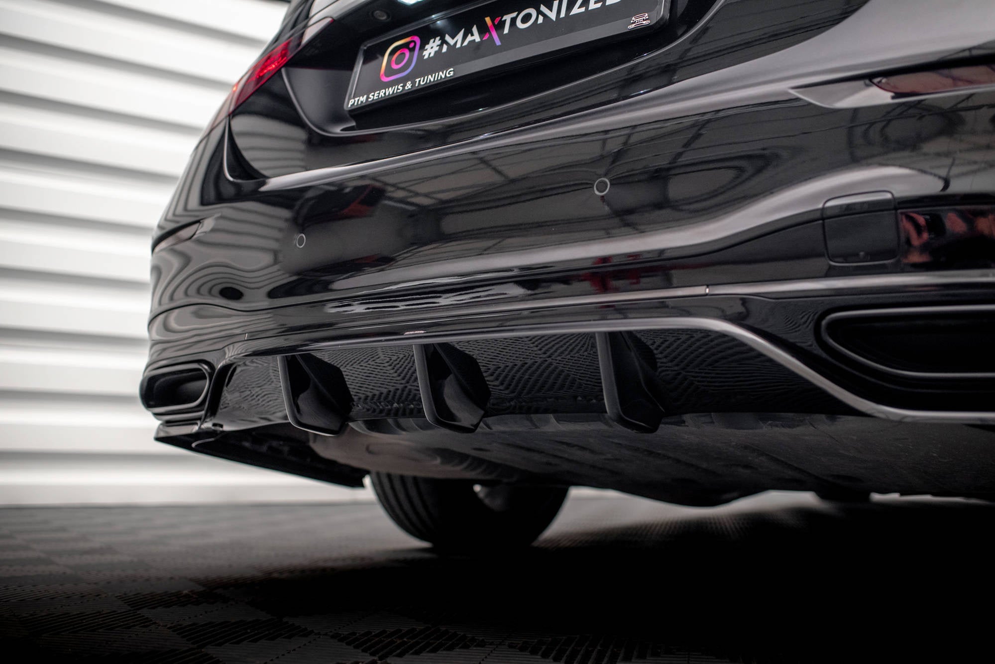 Maxton Design Splitter trasero (With Vertical Bars) para Mercedes-Benz S AMG-Line W223 - imagen 5