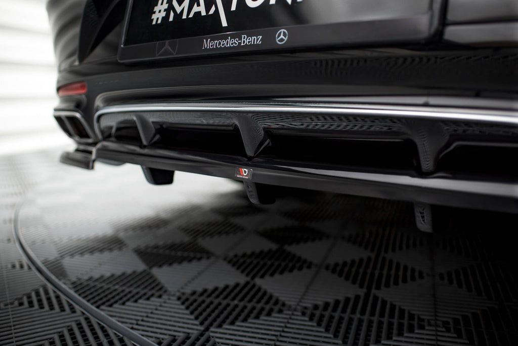 Maxton Design Splitter trasero (With Vertical Bars) para Mercedes-Benz S Coupe AMG-Line C217 Facelift - imagen 5