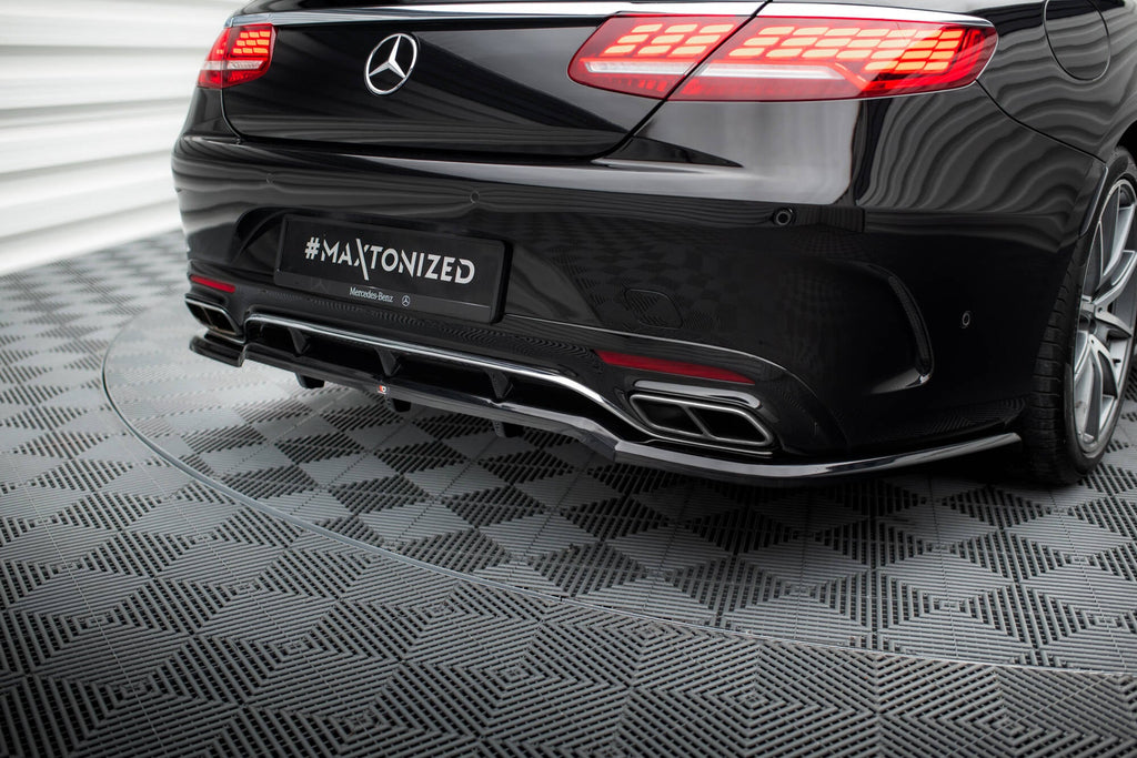 Maxton Design Splitter trasero (With Vertical Bars) para Mercedes-Benz S Coupe AMG-Line C217 Facelift - imagen 3